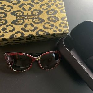 DOLCE & GABBANA | Floral print sunglasses